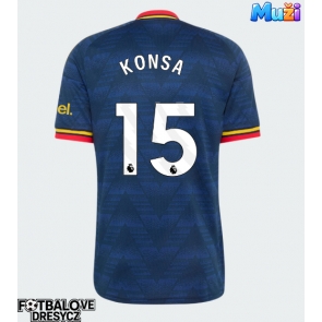 Arsenal Ezri Konsa #15 Venkovní Dres 2026-27 Krátký Rukáv